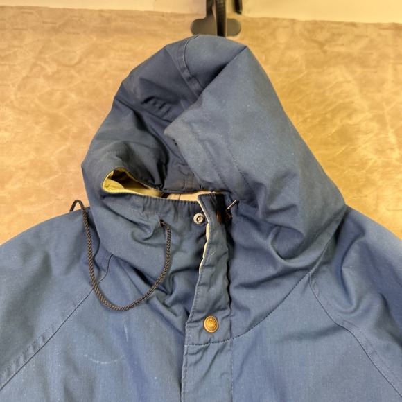 VTG 70s 80s Levi's Hooded Ski Puffer Jacket White Tag Sz Med USA Made Talon Zip - Picture 5 of 10